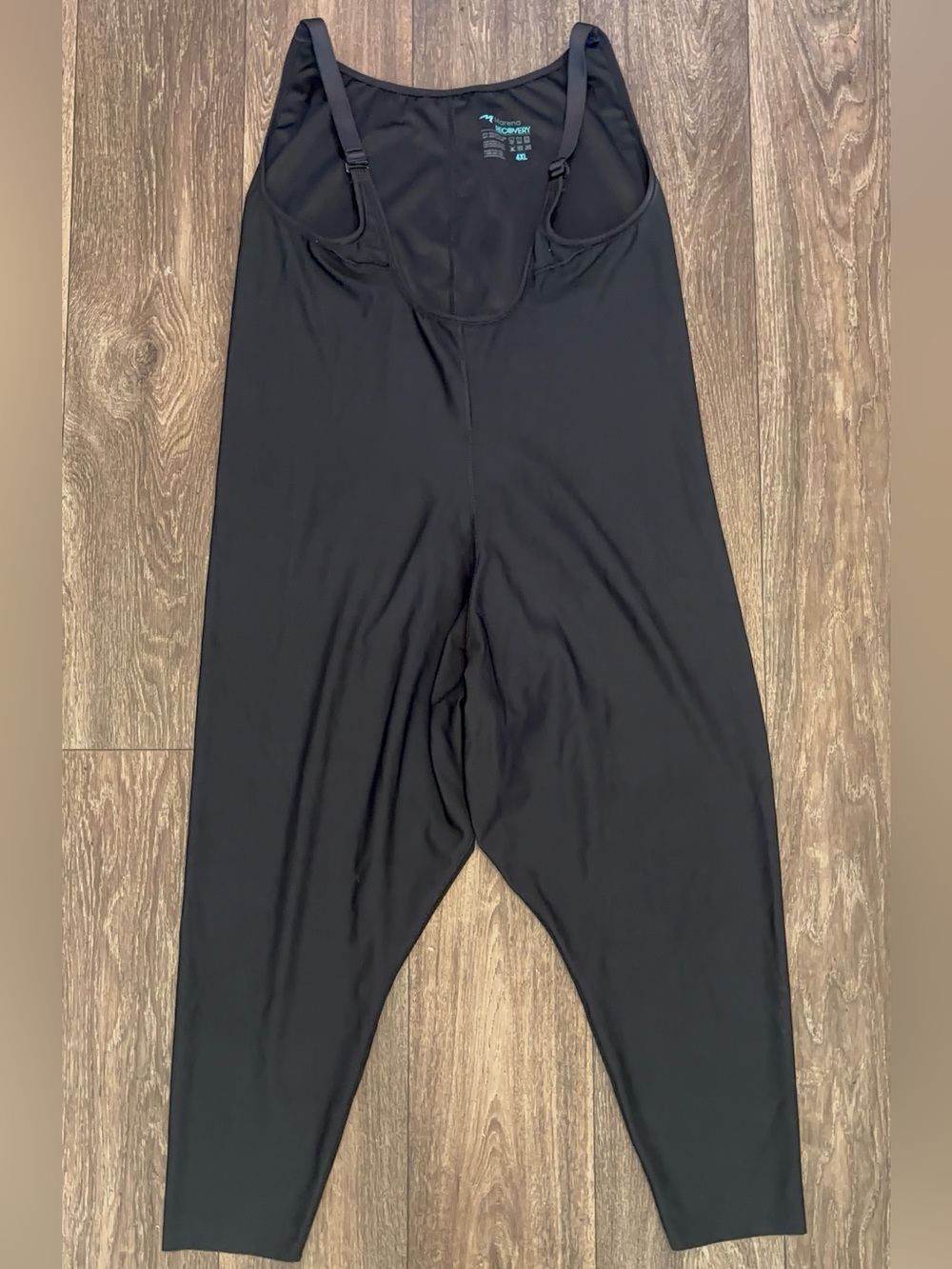 Black Marena Recovery post-surgical compression bodysuit